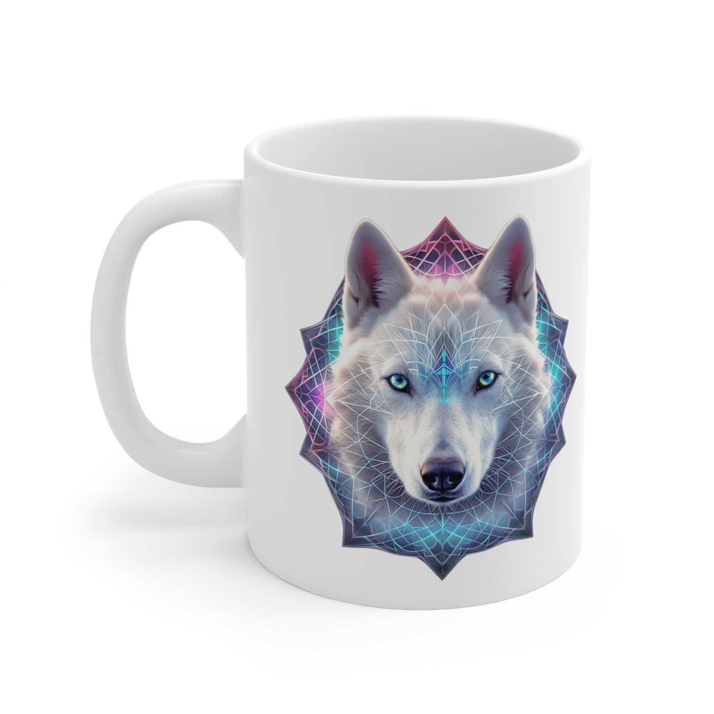 Mug - 11oz White - Kyro "Sacred Geometry"