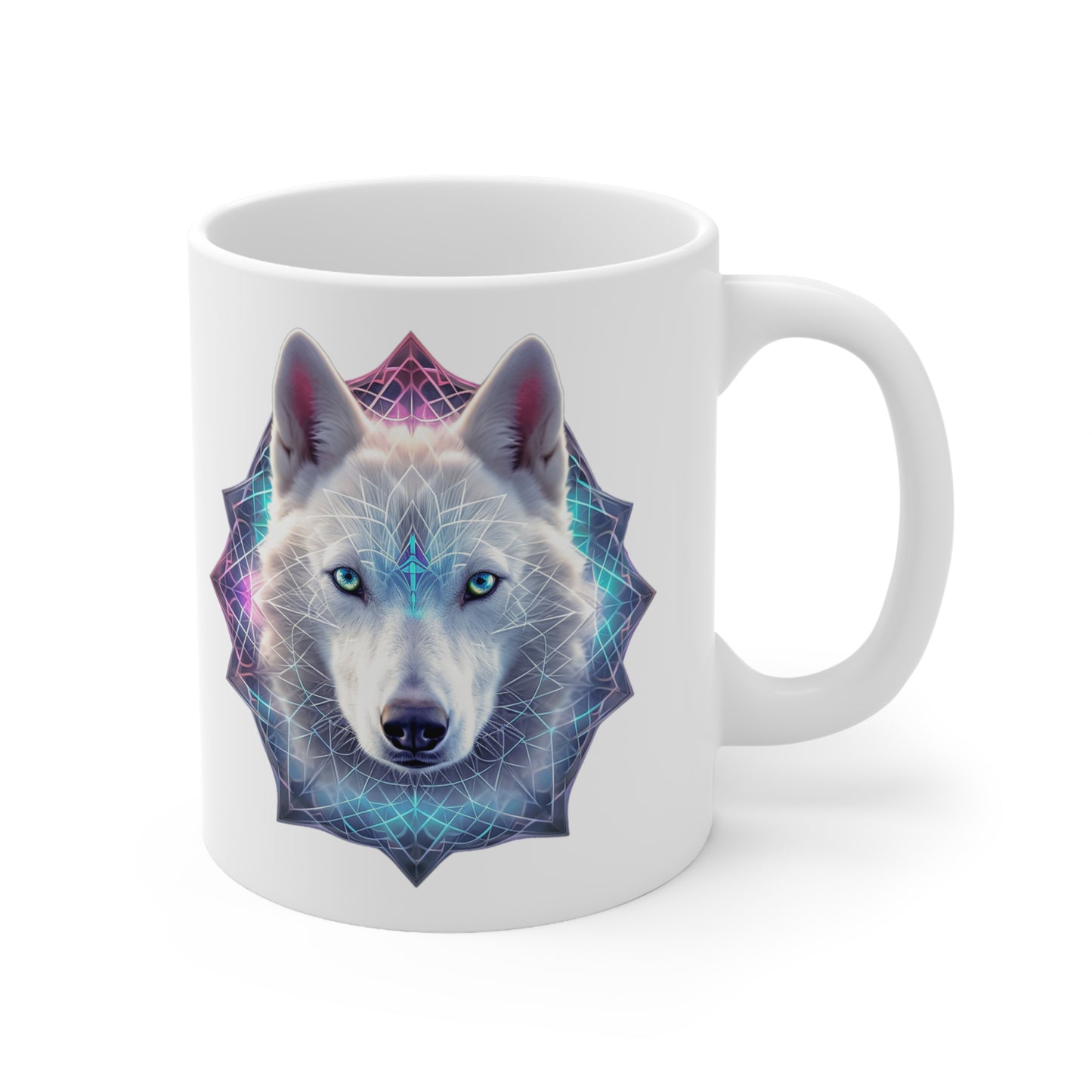 Mug - 11oz White - Kyro "Sacred Geometry"